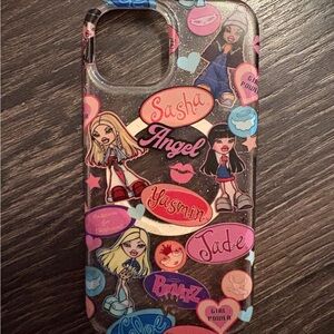 BRATZ iPhone 15 clear case